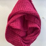 Magenta Sweater Infinity Scarf Pink Photo 0