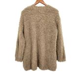 Kensie Fuzzy Cardigan Sweater Eyelash Open Front Medium Photo 1