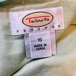 Talbots Petites Women's Green & Blue Paisley Print A-Line Cotton Skirt Size 10 Photo 5