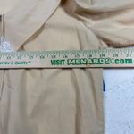 Pat Fashions Beige Lace Collar Puff Sleeve Button Up Shirt Women's Size M Tan Size M Photo 4