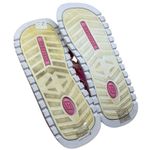 Skechers Vintage Y2K White Pink Thong Sandals Women’s 11 Chunky Plaid Comfort Photo 5