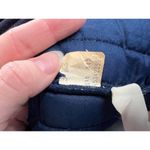 blazer Quilted velour elegant navy blue Black Size L Photo 10