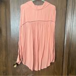 Free People Katie Bird Crochet Inset Shirt. Photo 2