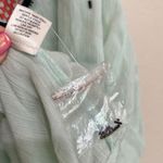 Lovestitch Beaded Gauze Halter Tunic Top Embellished Sleeveless Boho Size Medium Photo 9