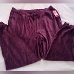 Vince Camuto Corduroy Cotton Blend Drawstring Waist Joggers / Purple Photo 8