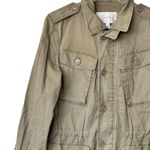 J. Crew Boyfriend Fatigue Military Parka utility Jacket S Green Photo 9