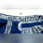 Vintage 80s Teddi Trouser Blouse Shorts Women’s 26” Waist Blue Photo 6