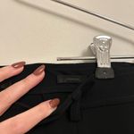 St. John  Jennifer Pleated Straight-Leg Pants in Black size 8 Photo 5