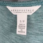 Aeropostale Teal Green Long Sleeve V Photo 2