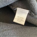 Banana Republic  Black Cotton Blend Gold Button  Sweater Size Small Photo 6