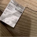 Sophie Rue  Tan Mock Neck Ribbed
Sweater(Size Medium) Photo 4