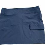 Title Nine  Skirt 12 Active Pockets Stretch Side Zip Women Charcoal Golf Tennis Photo 0