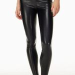 Wilfred  Free Daria Faux Black Leather Skinny Pant, EUC, Size Medium, MSRP $138 Photo 1