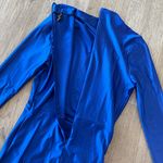 Windsor Womens  Blue Long Sleeve Dress - M Photo 4