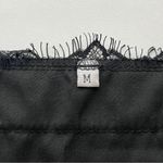 Black Lace Trim Cami Top Size M Photo 7