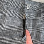 American Eagle Hi-Rise Mini Skirt Plaid Super Stretch Black White Size 4β Photo 7