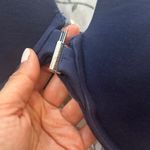 Cacique Midnight Blue Lace racerback Detail Bra with front clasp size 40F Photo 3