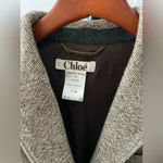 Chloé CHLOE vintage tweed wool jacket sport coat blazer size 40 made in France Photo 3
