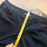 St. John Black Straight Leg Denim Jeans Size 12 Photo 7