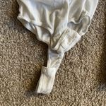 VICI White Longe Sleeve Ribbed Bodysuit Photo 5