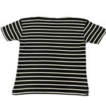 EXPRESS VINTAGE Tricot Women's Size Large Striped Short Sleeve Sweater Blouse Photo 3