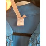 Heart soul Y2K  Ruffle Cinched Babydoll Blue Blouse Top XL Paris Hilton 2000s Photo 4