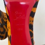Christian Louboutin So Kate Booty 85 Leopard Heel Bootie EU 40.5 Photo 7
