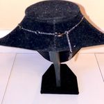 Amrita Singh Black and Ivory pendant necklace. Crystal accents. Lobster claspNWT Photo 3