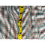 DKNY Vintage 70s  cotton yellow Brown Green plaid straight leg Pants, Size 2, Photo 9