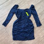 Sam Edelman  Midnight Blue Lace Dress Photo 3