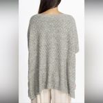 Johnny Was ‎ Calme Basket Weave Knit Poncho Sweater Sage Green One Size NWT Photo 2