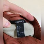 Forever 21  Rusty Brown Faux Leather Mini Skirt MBG Photo 1