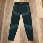 PINK - Victoria's Secret  women’s Dark Green athletic seamless pull on Leggings L Photo 4