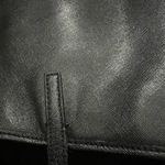 Tory Burch  Black Leather Tote Large Shimmery Photo 11