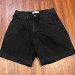 Abercrombie & Fitch  Pleated Ultra High Rise Shorts Photo 0