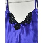 Vintage 90's Lingerie California Dynasty purple Chemise nightgown size large Photo 3