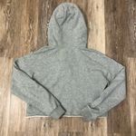 PE Nation Rocket Shot Gray Lace Up Cropped Pullover Hoodie Size XS Photo 6
