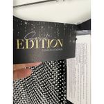 Calzedonia NWT  Black Rhinestone Mesh Flared Pants S/M Photo 15