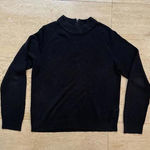 Carolyn Taylor Black‎ Long Sleeve Acrylic Pullover Sweater PM Made In UK Black Size M Photo 0