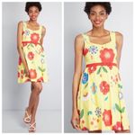 Modcloth NWT Biking Through Brussels Yellow Dress Photo 1
