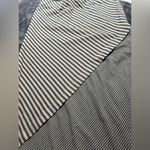 Three Dots  Striped Black and White Women's Skirt M Photo 1