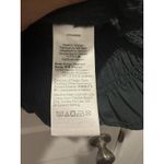 Madewell Women’s Lucie Bubble Sleeve Smocked Crinkle Top Blouse Small Green Palm Photo 3