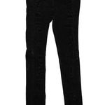 Abercrombie & Fitch Womens Black Denim Dark Wash Cotton Skinny Jeans Size 25 / 0 Photo 0