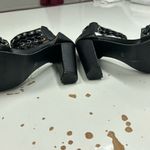 Heels Size 6 Black stylish size 36–detailed fashion no damages Photo 2