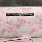 Betsey Johnson  Pink and White Floral Wristlet Photo 1