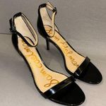 Sam Edelman size 11 black patent leather heel wedding cocktails party work Photo 0