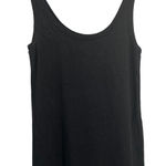 J.Crew 100% Linen Tank Top Womens XS Black Sleeveless Scoop Neck Photo 0