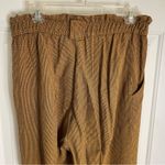 Airport Brown orange Houndstooth Pants Ladies Size Small Vintage USA paperbag Photo 7