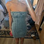 ZARA Denim Dress Photo 6