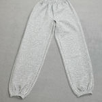 Princess Polly Quilted Sweatpants Womens XS Waffle Knit Jogger Gray High Rise Photo 0